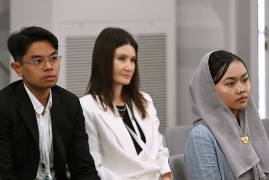 KAZANFORUM 2023. Russia-Indonesia news conference