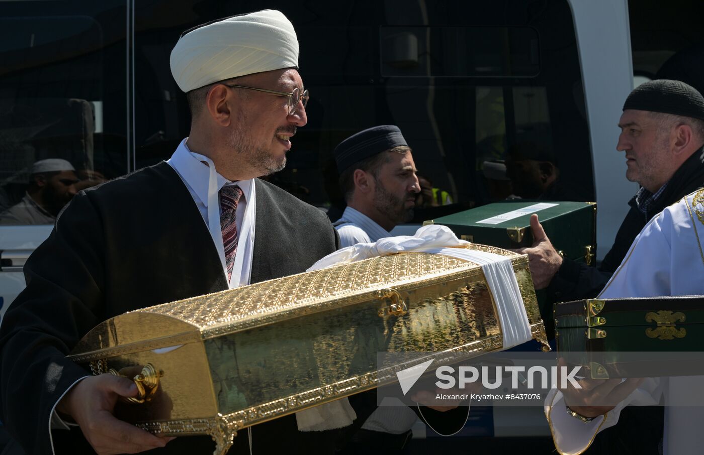 KAZANFORUM 2023. Prophet Muhammad's Relics Delivered to Kazan