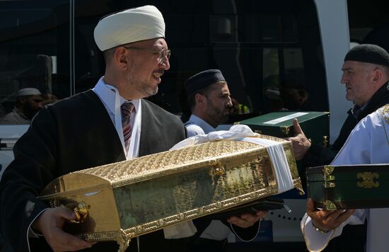 KAZANFORUM 2023. Prophet Muhammad's Relics Delivered to Kazan