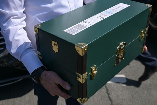 KAZANFORUM 2023. Prophet Muhammad's Relics Delivered to Kazan