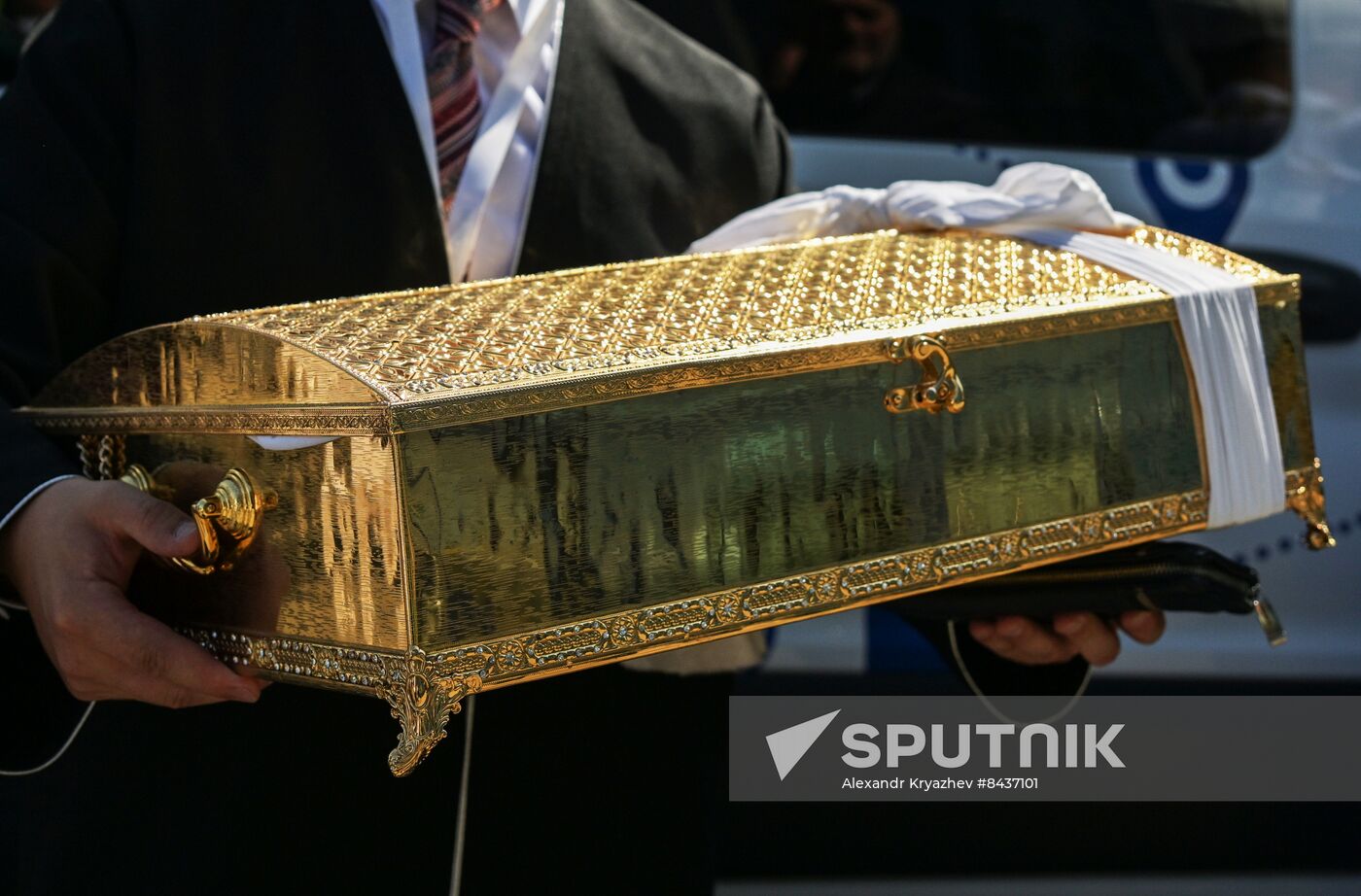 KAZANFORUM 2023. Prophet Muhammad's Relics Delivered to Kazan