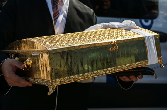 KAZANFORUM 2023. Prophet Muhammad's Relics Delivered to Kazan