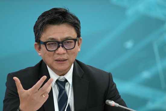 Deputy Ambassador of Indonesia to Russia Berlian Helmi at the Russia-Indonesia session held as part of the 14th Russia - Islamic World: KazanForum International Economic Forum. Photos may be used subject to the terms in the forum-specific section of the media bank. Location: Russia, Republic of Tatarstan, Kazan. Author: Evgeny Biyatov/ANO “Directorate for Sports and Social Projects”. KAZANFORUM 2023. Russia-Indonesia