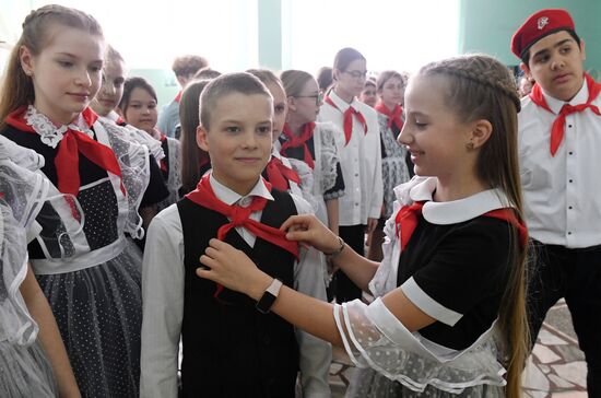 Russia Pioneer Movement Anniversary