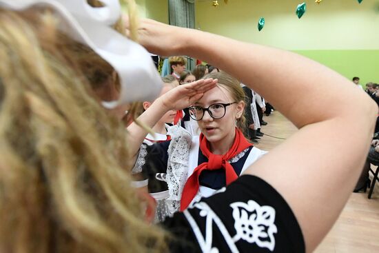 Russia Pioneer Movement Anniversary