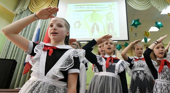 Russia Pioneer Movement Anniversary