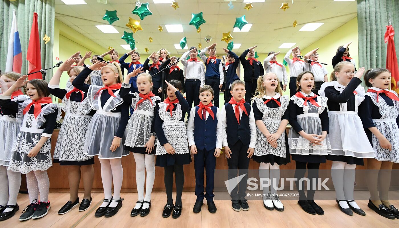 Russia Pioneer Movement Anniversary
