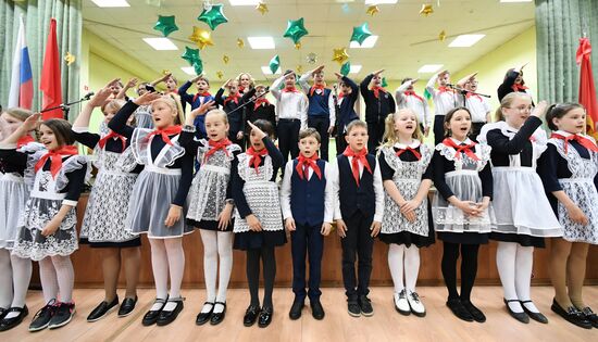 Russia Pioneer Movement Anniversary