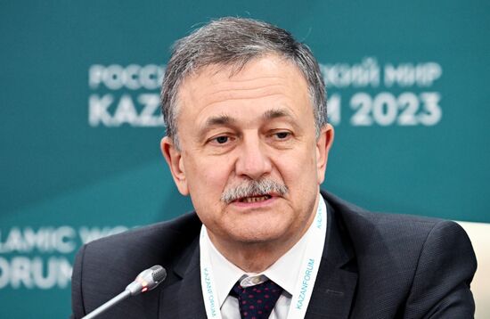 KAZANFORUM 2023. News conference, Modern Challenges and New Partnerships: Outlook for Customs Regulation in EAEU