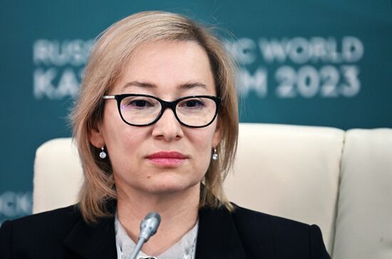 KAZANFORUM 2023. News conference, Maternal and Child Health