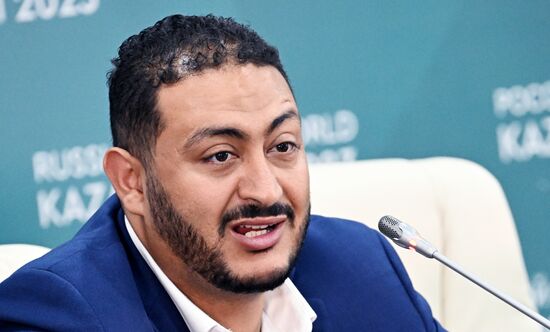 KAZANFORUM 2023. News conference of the Association of Islamic Countries in Hockey
