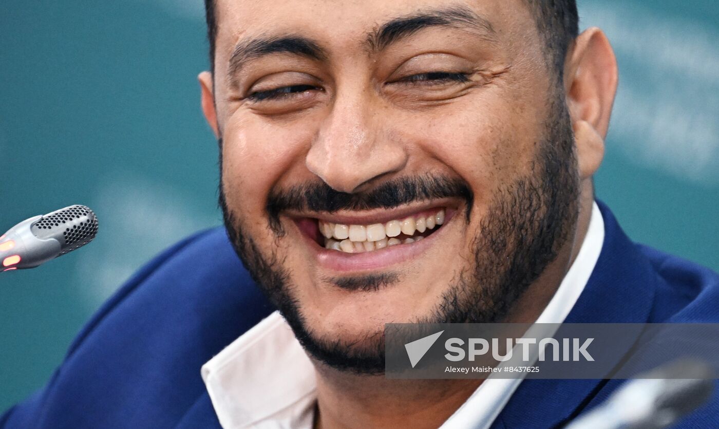 KAZANFORUM 2023. News conference of the Association of Islamic Countries in Hockey