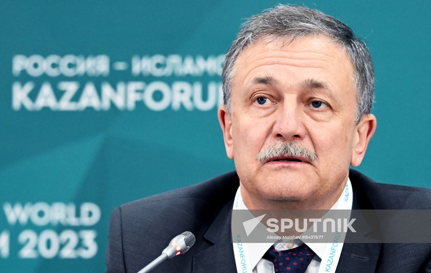 KAZANFORUM 2023. News conference, Modern Challenges and New Partnerships: Outlook for Customs Regulation in EAEU