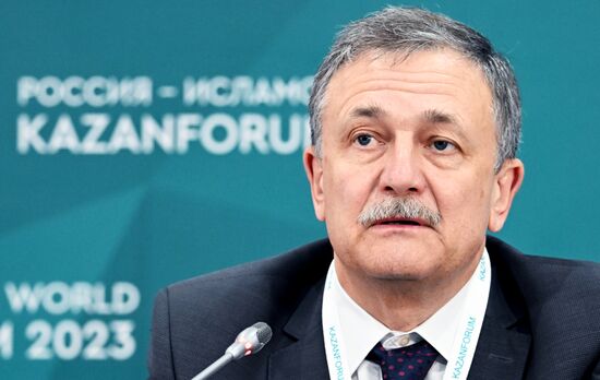 KAZANFORUM 2023. News conference, Modern Challenges and New Partnerships: Outlook for Customs Regulation in EAEU