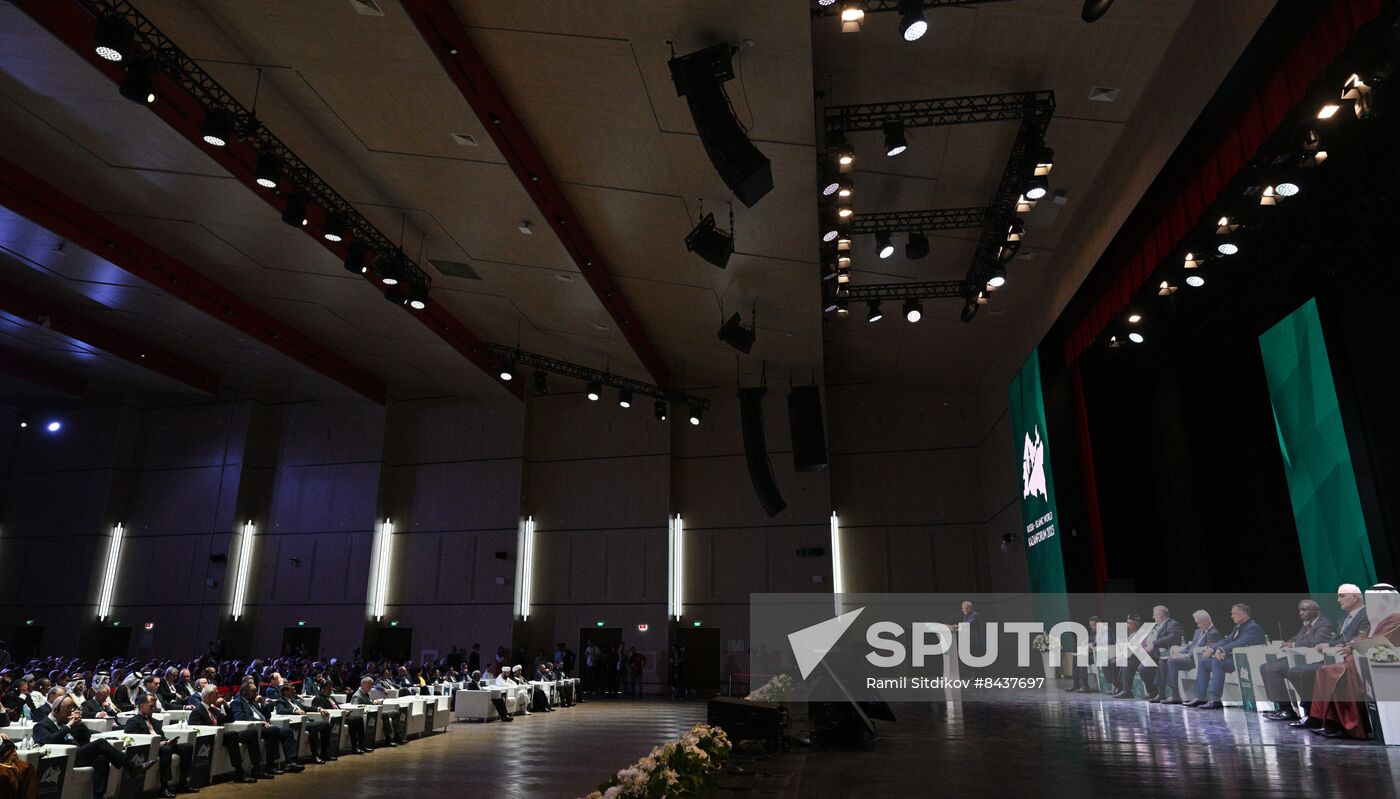 KAZANFORUM 2023. Plenary session of the Russia – Islamic World 14th International Economic Forum