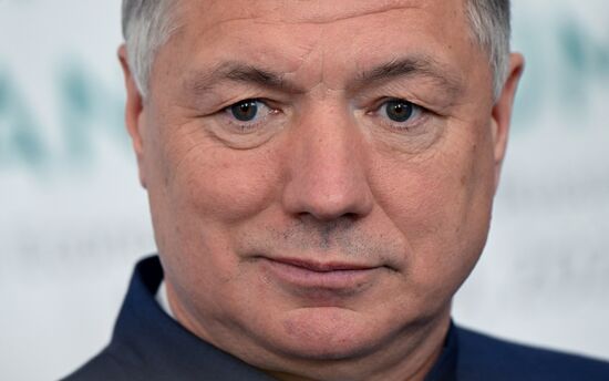 Deputy Prime Minister of Russia Marat Khusnullin at the 14th Russia - Islamic World: KazanForum International Economic Forum. Photos may be used subject to the terms in the forum-specific section of the media bank. Location: Russia, Republic of Tatarstan, Kazan. Author: Svetlana Shevchenko/ANO “Directorate for Sports and Social Projects”. KAZANFORUM 2023. Sidelines