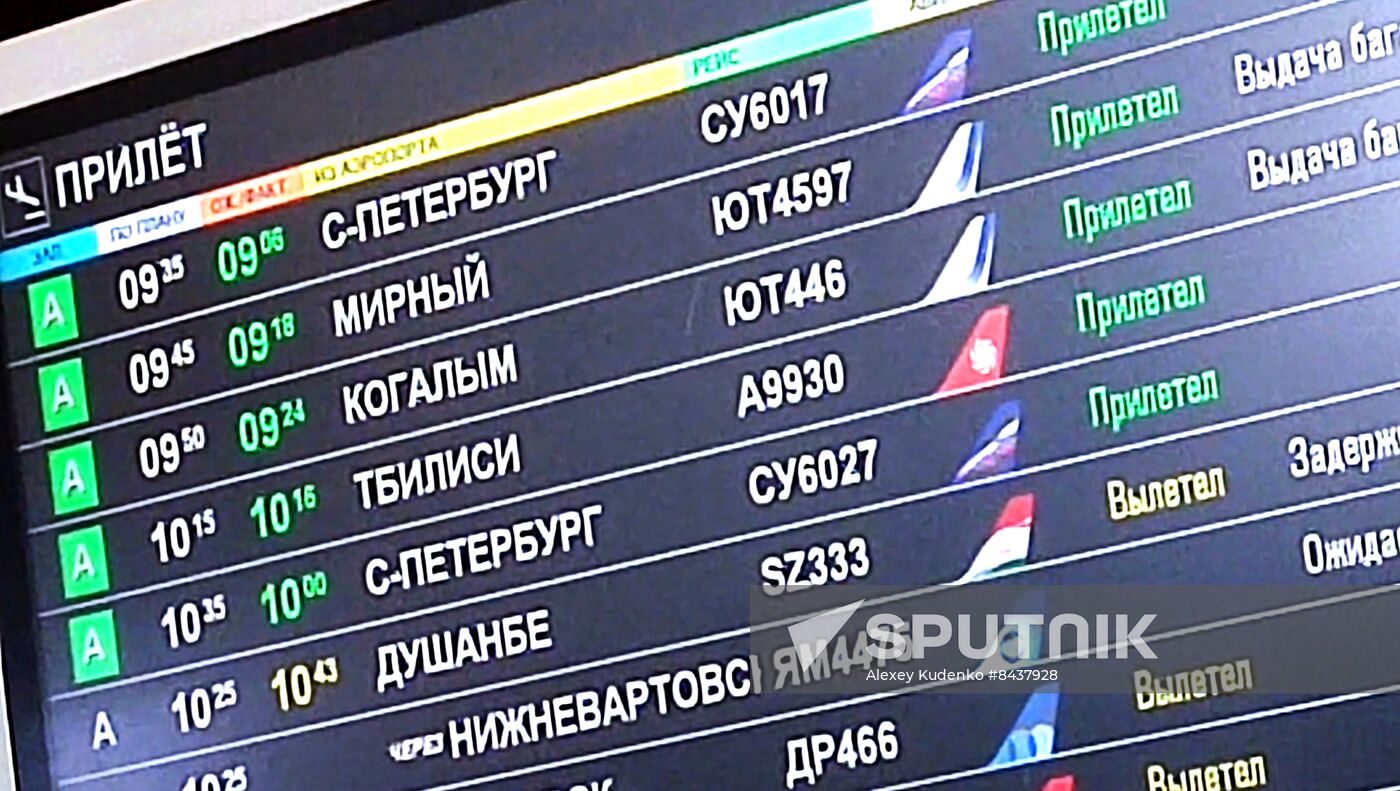 Russia Georgia Flights Resumption