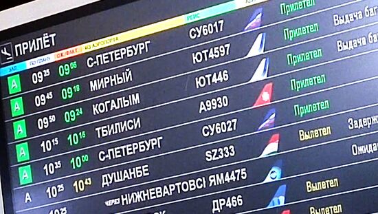 Russia Georgia Flights Resumption