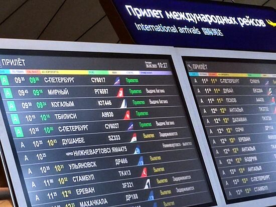 Russia Georgia Flights Resumption