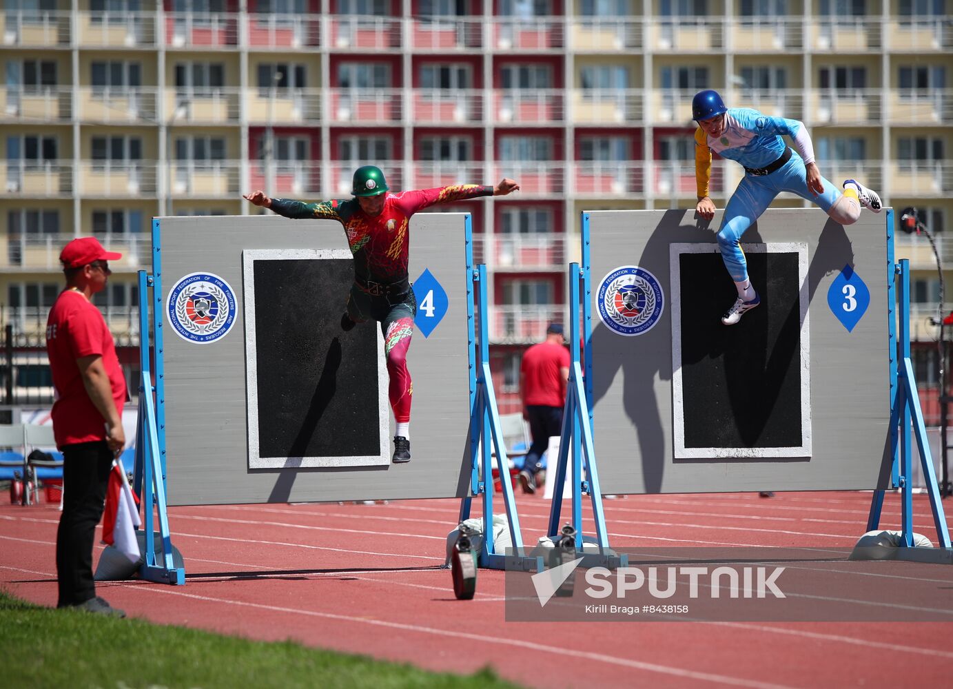 Russia Firefighters Contest