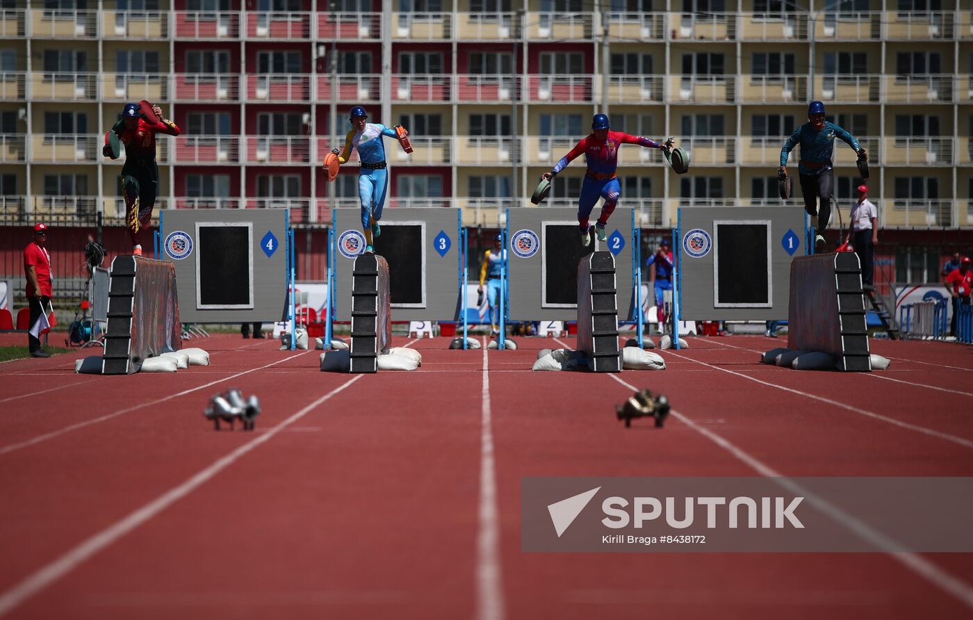 Russia Firefighters Contest