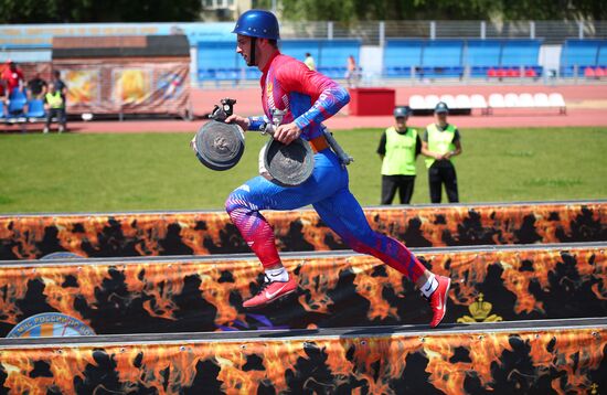 Russia Firefighters Contest