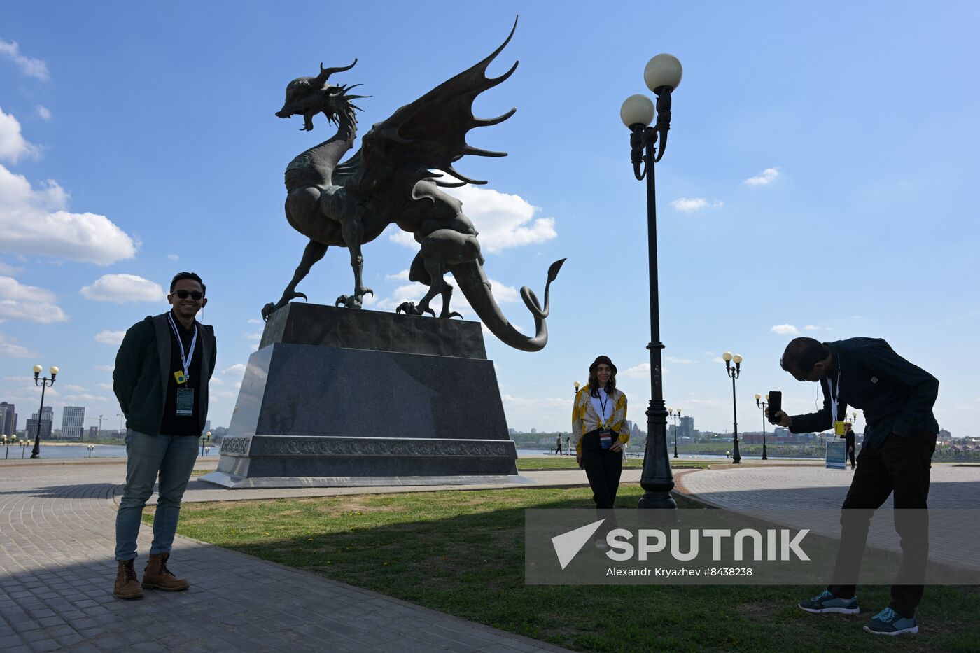 KAZANFORUM 2023. Sightseeing tour of Kazan