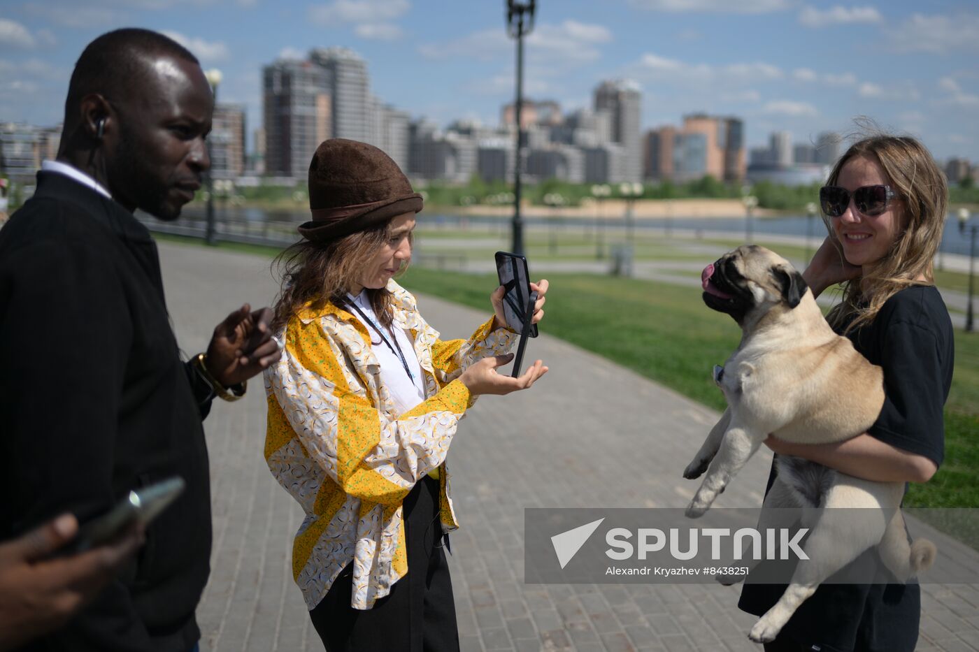 KAZANFORUM 2023. Sightseeing tour of Kazan