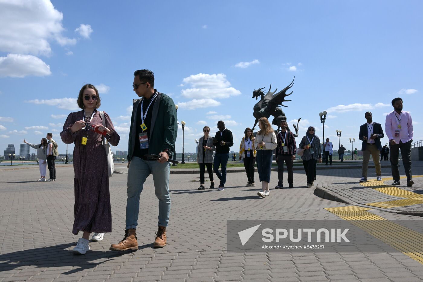 KAZANFORUM 2023. Sightseeing tour of Kazan