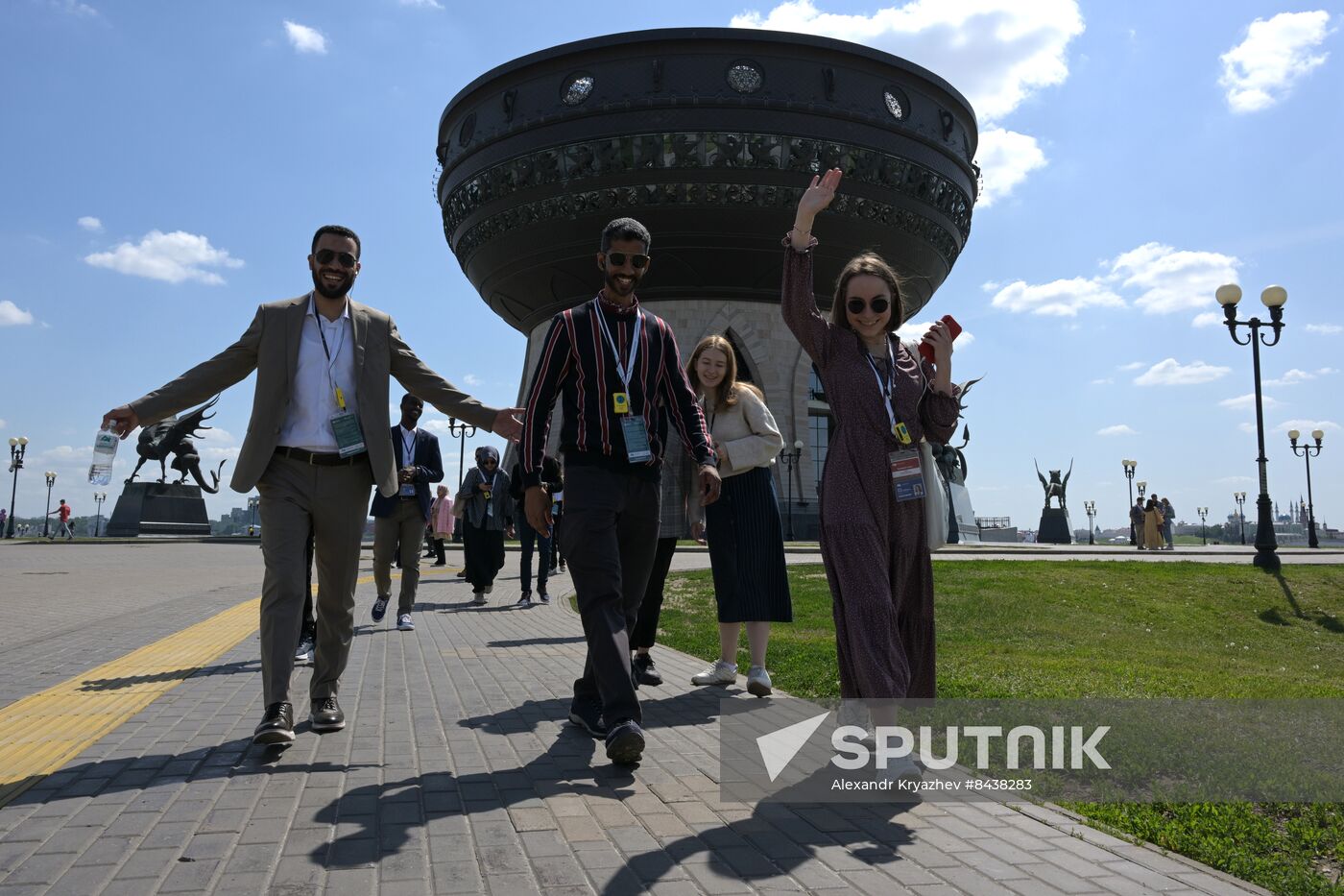 KAZANFORUM 2023. Sightseeing tour of Kazan