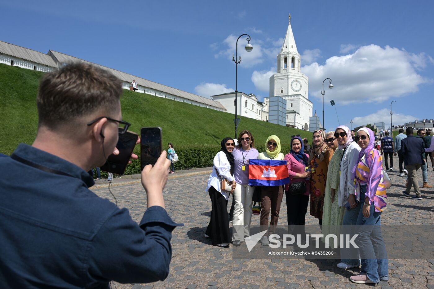 KAZANFORUM 2023. Sightseeing tour of Kazan
