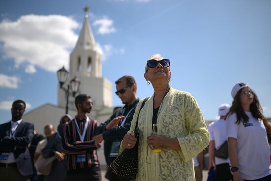 KAZANFORUM 2023. Sightseeing tour of Kazan