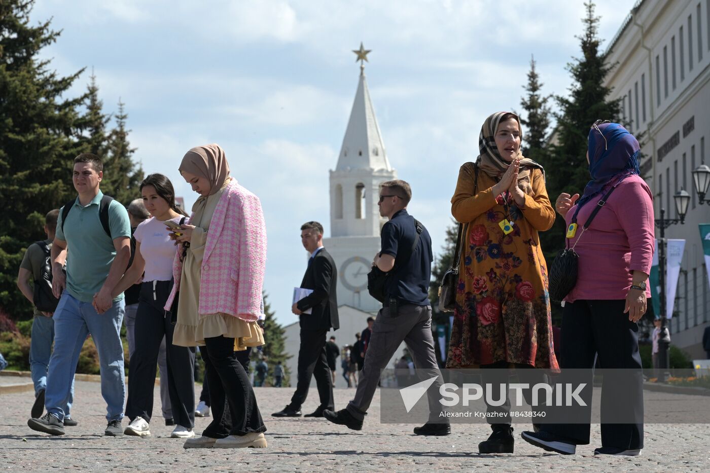 KAZANFORUM 2023. Sightseeing tour of Kazan