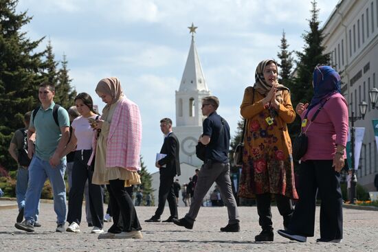 KAZANFORUM 2023. Sightseeing tour of Kazan