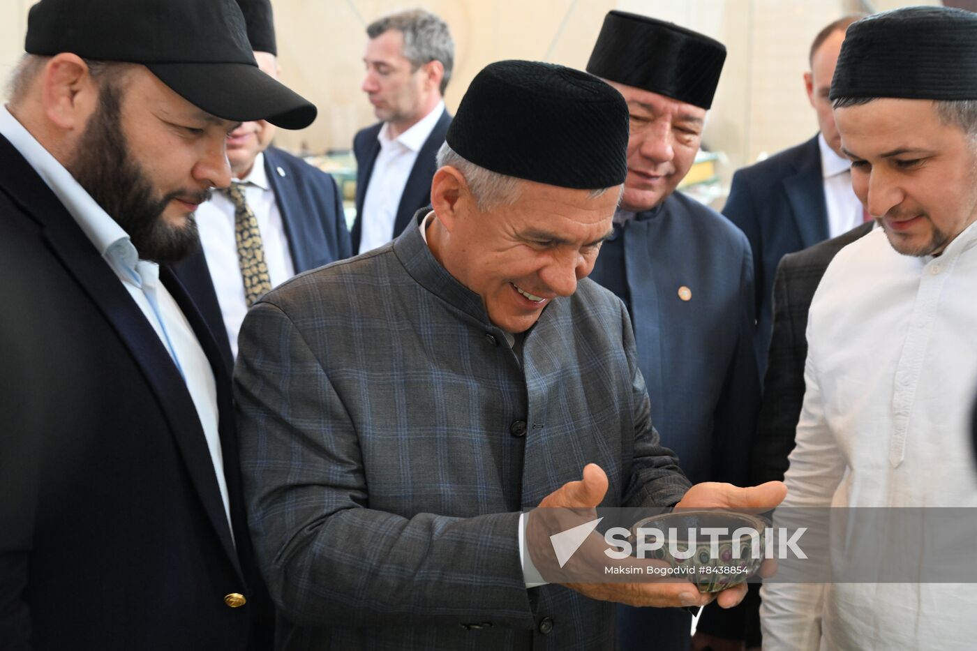 KAZANFORUM 2023. Head of Tatarstan Rustam Minnikhanov attends Izge Bolgar Zhyeny Festival