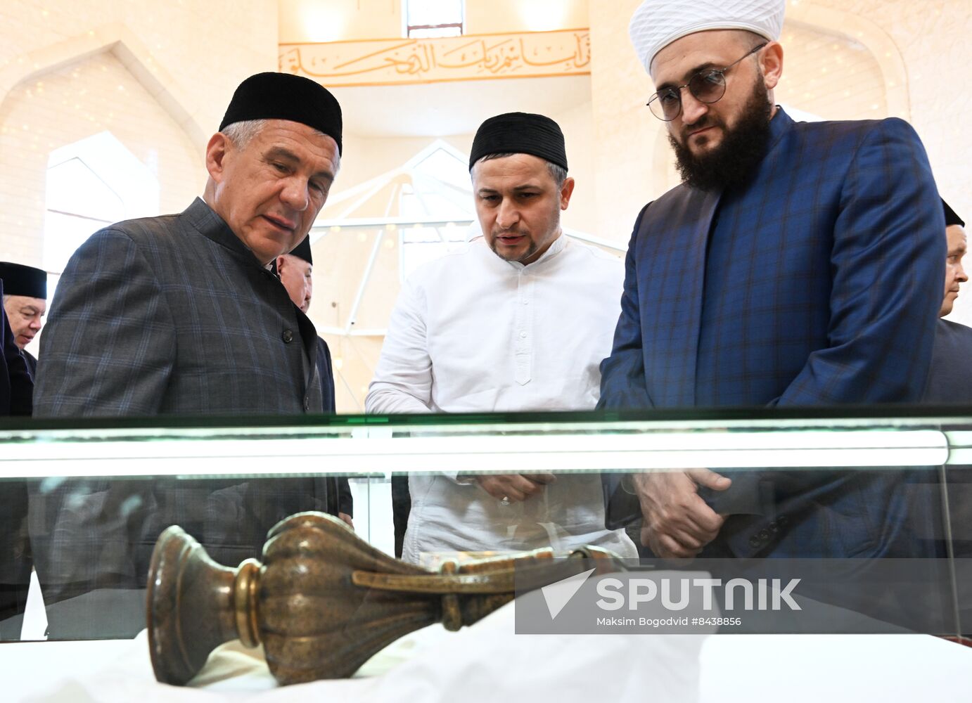KAZANFORUM 2023. Head of Tatarstan Rustam Minnikhanov attends Izge Bolgar Zhyeny Festival