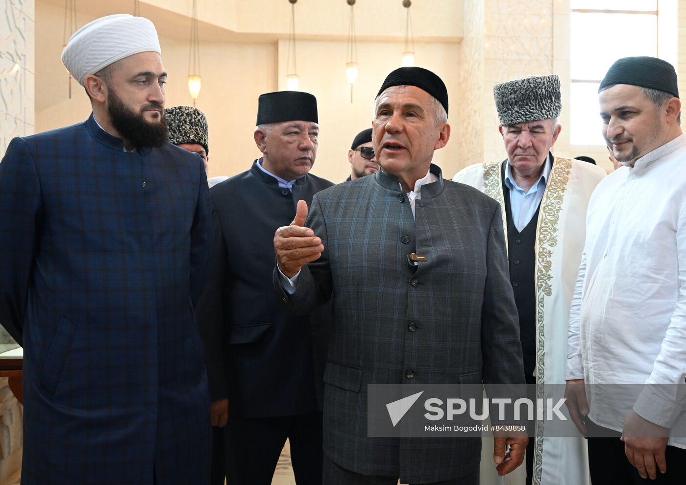 KAZANFORUM 2023. Head of Tatarstan Rustam Minnikhanov attends Izge Bolgar Zhyeny Festival