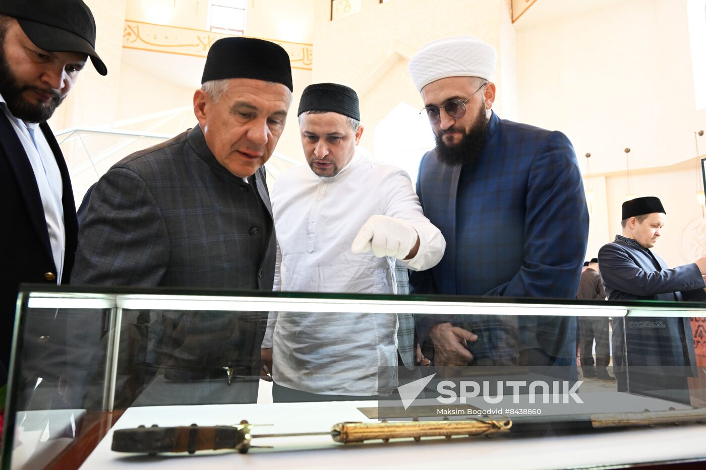 KAZANFORUM 2023. Head of Tatarstan Rustam Minnikhanov attends Izge Bolgar Zhyeny Festival