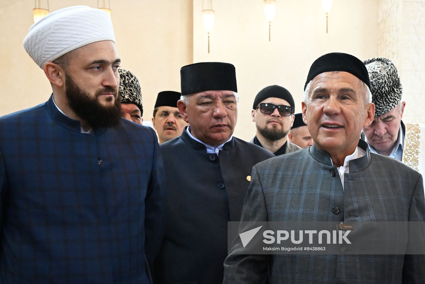 KAZANFORUM 2023. Head of Tatarstan Rustam Minnikhanov attends Izge Bolgar Zhyeny Festival