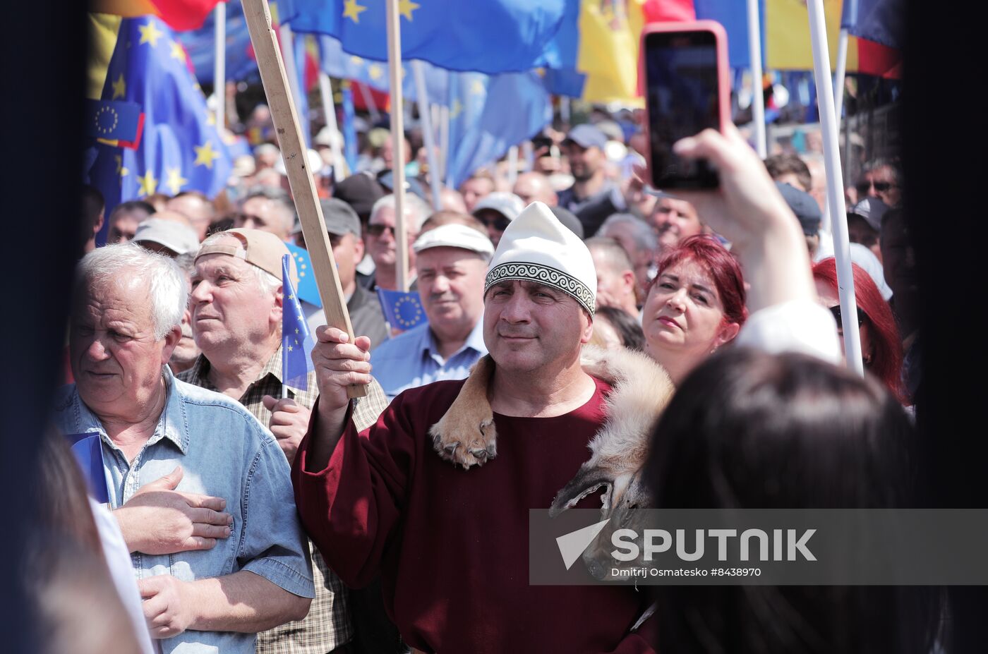 Moldova Politics Rally