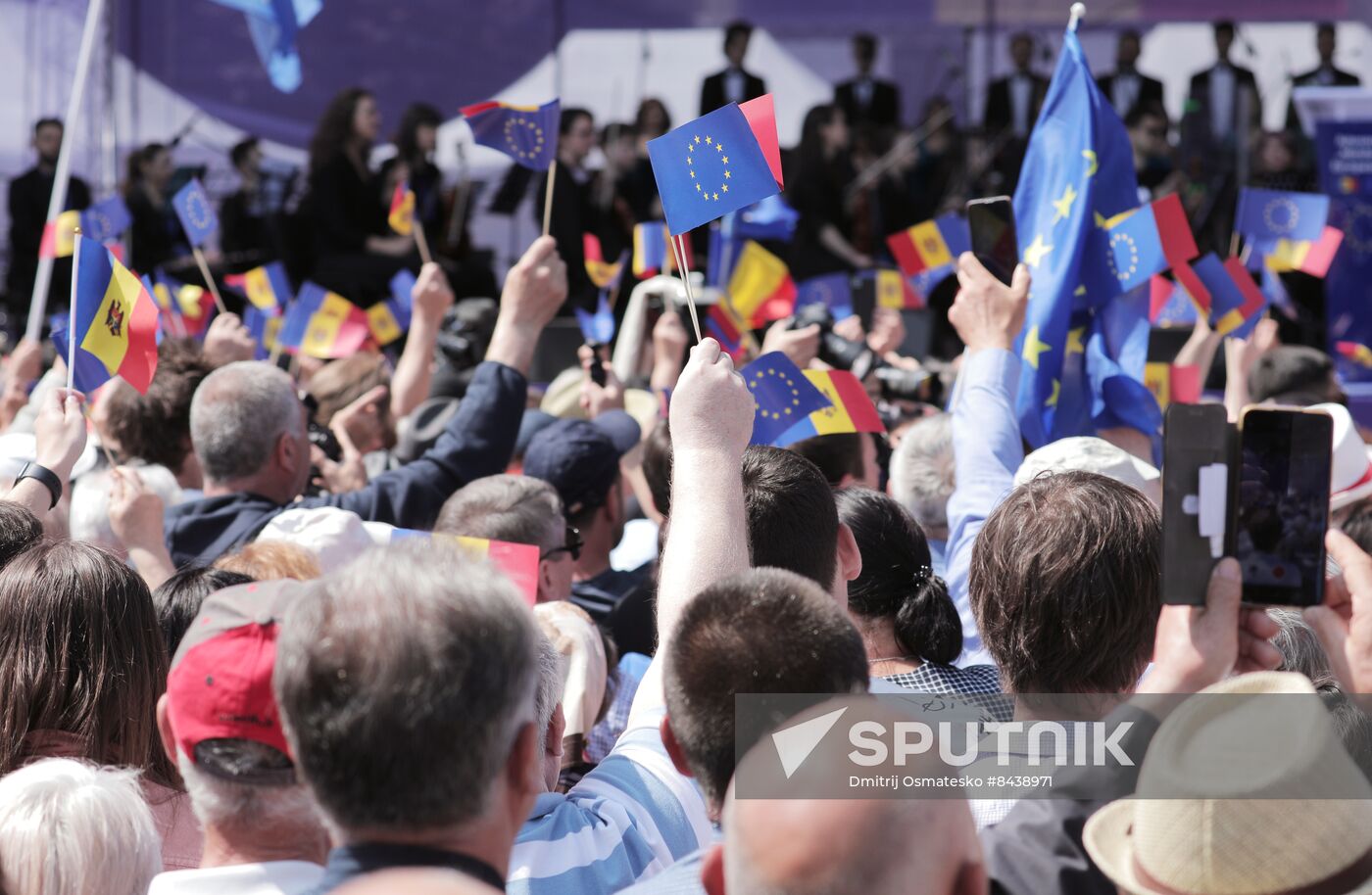Moldova Politics Rally