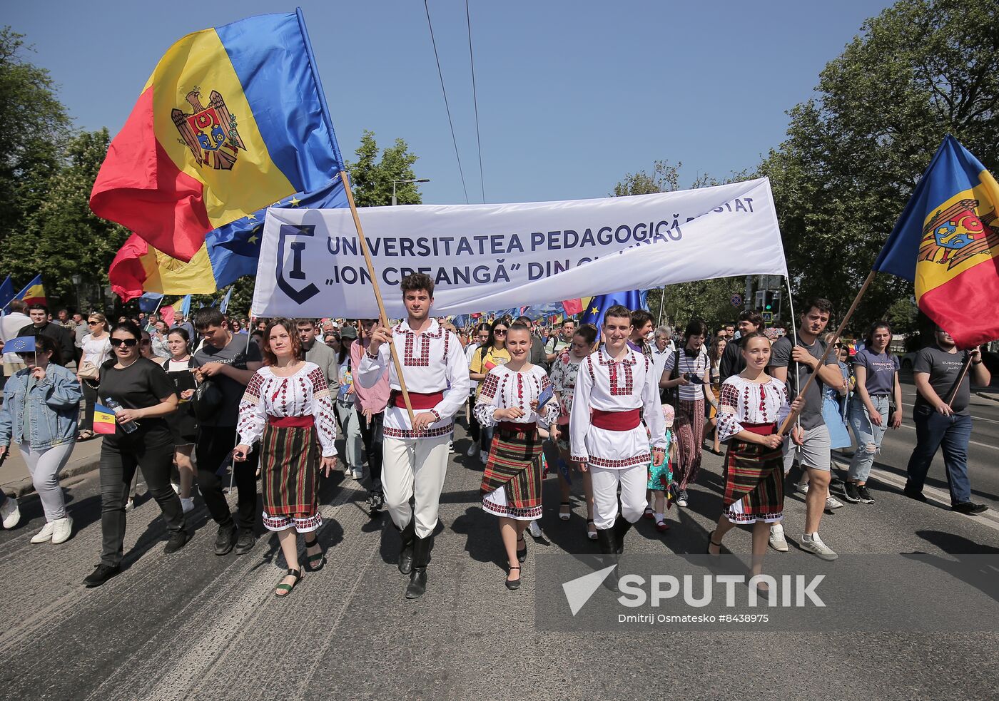 Moldova Politics Rally