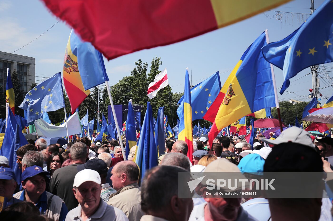 Moldova Politics Rally