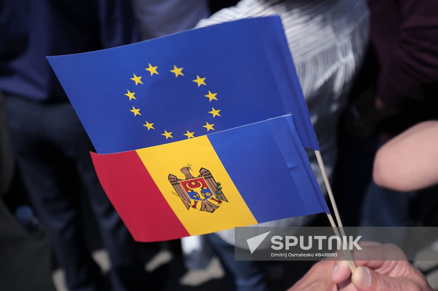Moldova Politics Rally