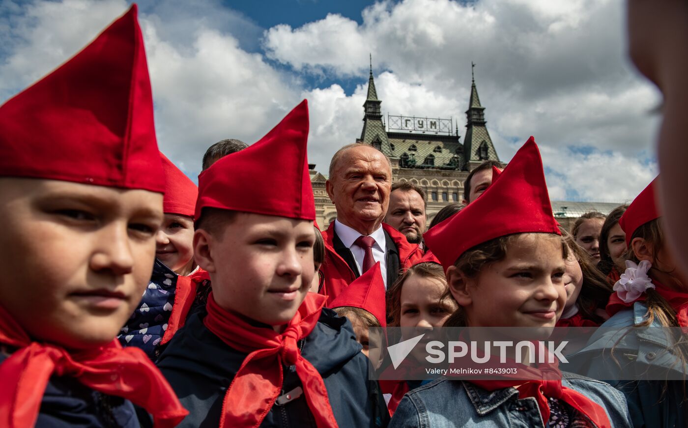 Russia Pioneers Inauguration Ceremony