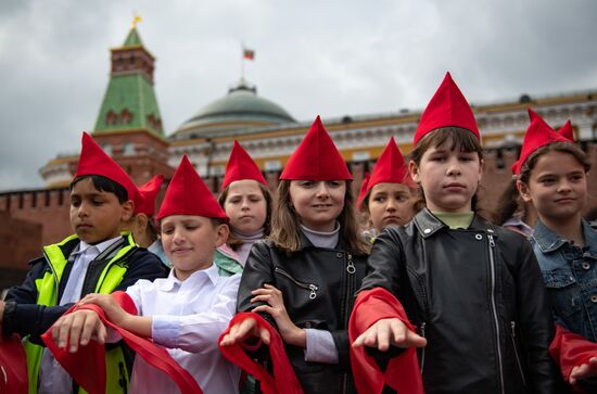 Russia Pioneers Inauguration Ceremony