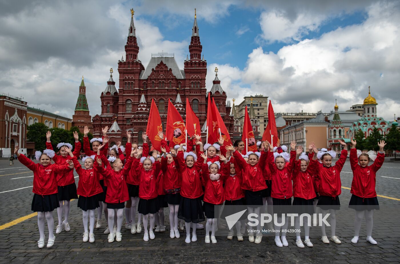 Russia Pioneers Inauguration Ceremony
