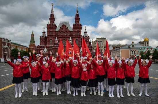 Russia Pioneers Inauguration Ceremony