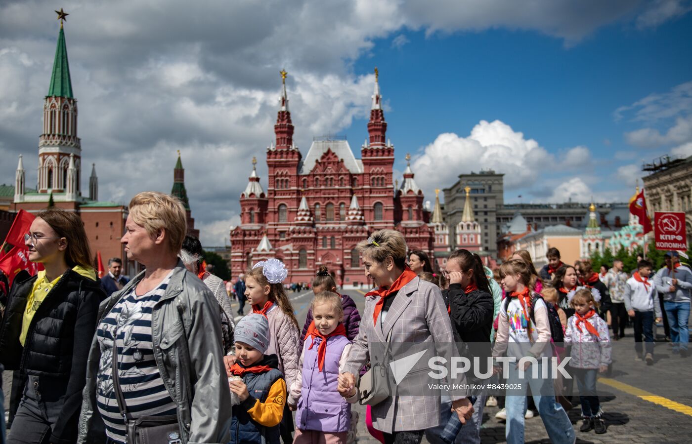 Russia Pioneers Inauguration Ceremony