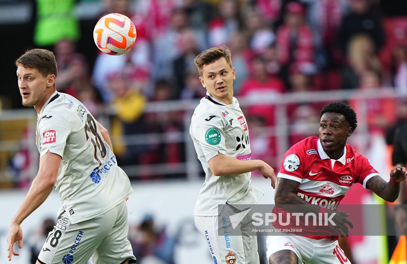 Russia Soccer Premier-League Spartak - CSKA